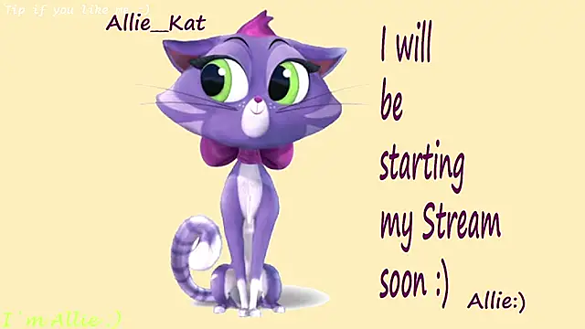 Allie Kat online show from July 11, 2:08 pm