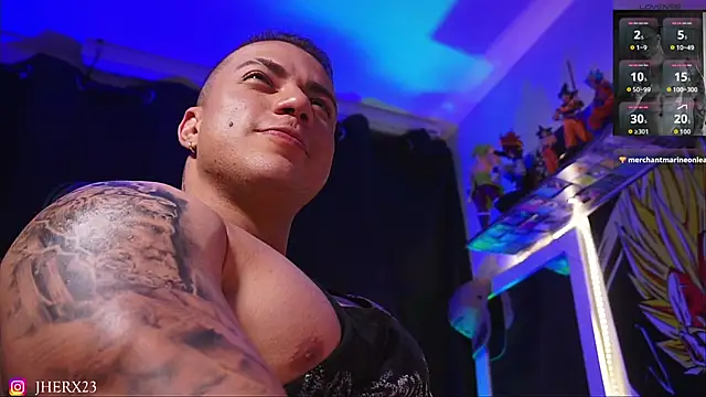 Jherxx online show from January 9, 5:18 pm