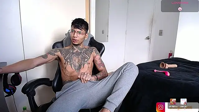 nathan aress6666 online show from July 18, 12:43 pm