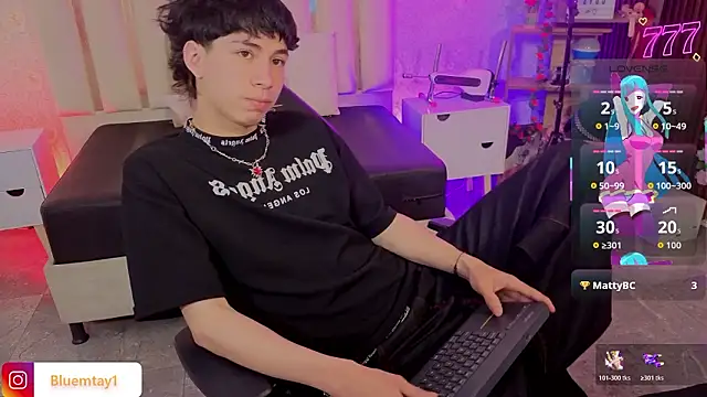 kaelwolf tay online show from March 21, 7:40 pm