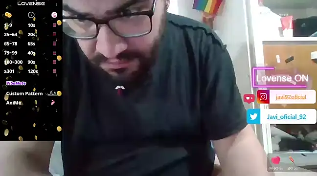 Javi 92 online show from January 17, 8:04 pm