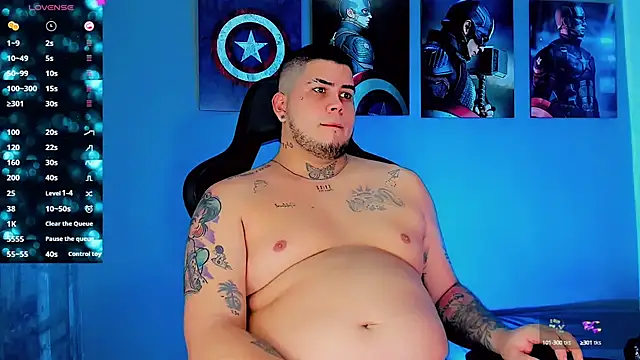 Thomas chubbyxhot online show from March 13, 1:07 pm