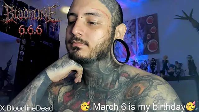 DEATHINK666XX online show from February 19, 6:15 pm