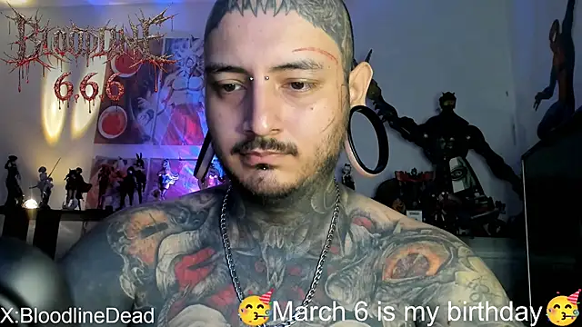 DEATHINK666XX online show from March 2, 5:53 pm