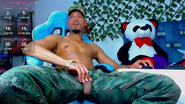 black latin23cm online show from November 23, 10:10 pm