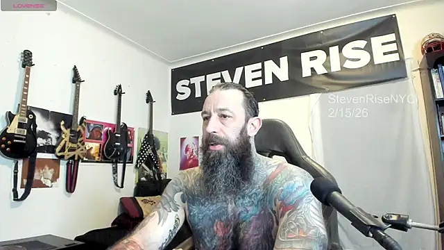 StevenRiseNYC online show from February 15, 11:40 am