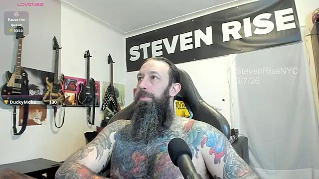 StevenRiseNYC online show from March 7, 1:53 pm