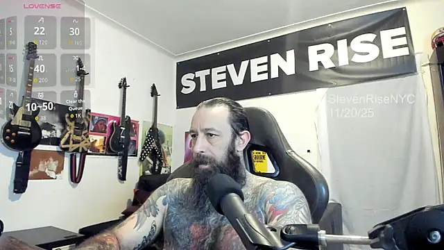 StevenRiseNYC online show from November 20, 2:05 pm